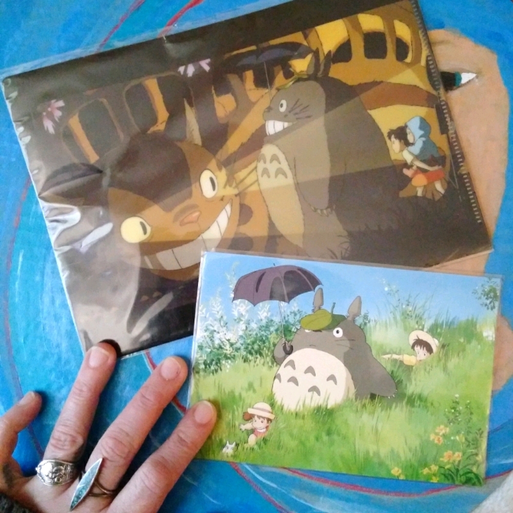 Vintage My Neighbor Totoro Ghibli Cards